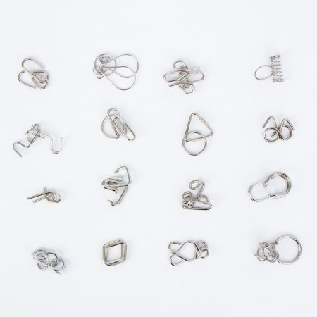 Metal puzzles 16 pcs "Wizard"-7