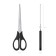 Scissors Erichkrause Standard, 19 cm, black