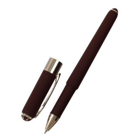 Ballic handle, 0.5 mm, Bruno visconti monaco, blue rod, brown body, in a metal case-2