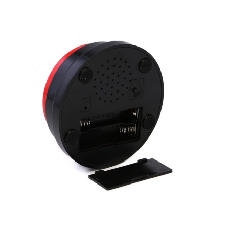 Button for games, with sound recording, 2 aaa, 8.9 x 4.2 cm, red-2
