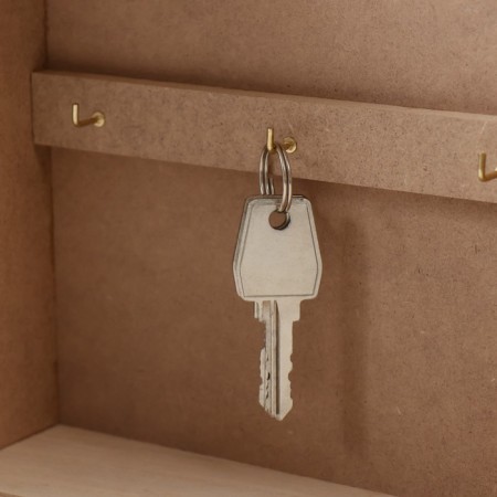 Keywater tree 6 hooks "Notes" 26x20.3x5.5 cm-5