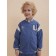 Bombber for a boy Pelican, height 140 cm, jeans color