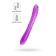 Bilateral phallimitator A-Toys By Toyfa Frica, TPE, Violet Color, 23 cm