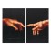 Modular "Hands" painting, 80 x 60 cm