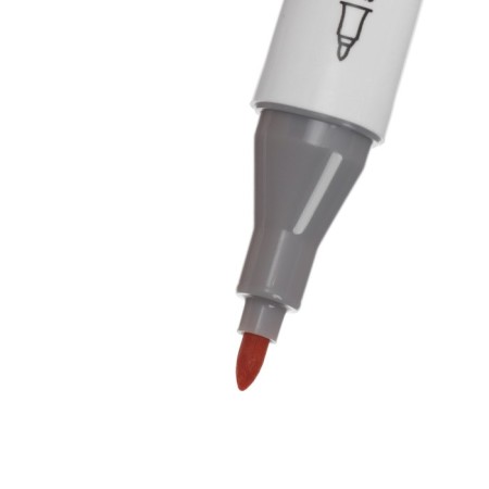 Meshu bilateral markers for sketching, 6 colors (pastel colors)-4