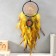 Dreaming Catcher 2 Rings "Tree of Life" yellow d = 7 b and 16 cm 16x63 cm