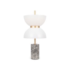 Luminaire desktop Maytoni Mod178TL-L1GR3K, LED, 11W, 22x22x46 cm, 500lm, color gold and gray