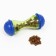 Toy for the treats "Infinity" 11 x 4.5 cm, blue/yellow