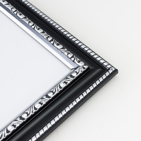 Photo frame plastic "Mira" 40x60 cm black (plastic screen)-2