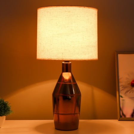 Elis table lamp E27 40W gold 23x23x46 cm Risalux-1