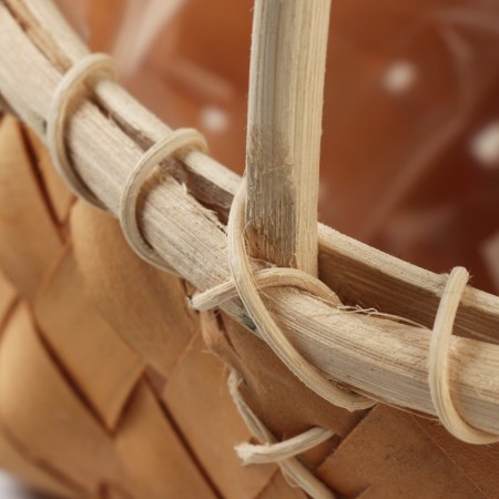 Wicker basket, 23.5 x 14 x 9.5 x 12/21 cm, sequoia-3