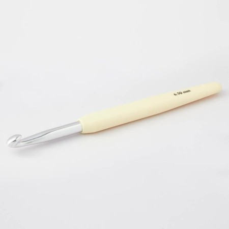 Knitting hook with an ergonomic handle WAVES KNITPRO 6.50 mm 30914