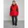 Ski costume female winter, size 50, red color