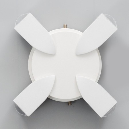 Lamp "Deco" 4xLED 4W 4000K IP66 white 16x4.3x16 cm-1