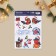 Interior sticker with a luminous layer of the "Magic New Year", 21 x 29.7 cm, New Year