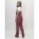 Ski pants female, size 44, burgundy color