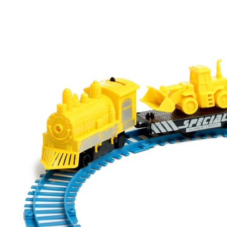 Railway "Builder", works from batteries-1