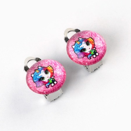 Серьги клипсы "Твоя мода", 1 х 1.4 х 1.8 см-2