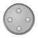 Maunfeld Lee Wall (Sensor) 39, designer, 1000 m3/h, 4 speeds, 38 cm, white