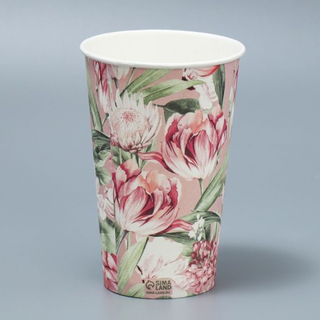 A glass for flowers "Flowers", 350 ml-2