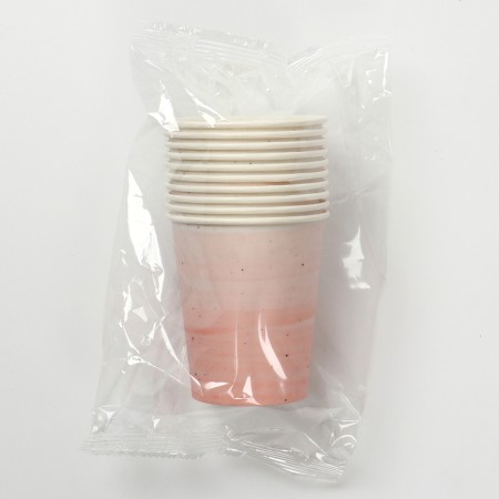 A single -single -paper glass "Pink Ceramics", 250 ml-3