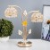 Broad lamp "Brid" 2xg4 35W gold 30x12x31 cm Risalux