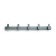 Cappio CVP007 hanger, aluminum, five -rose, graphite color