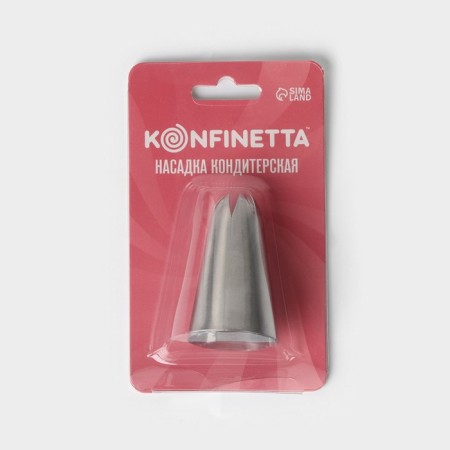 Konfinett Konfinett Nazadka “Closed Star”, D = 3 cm, Exit 1.8 cm, stainless steel-4