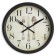 Wall clock, series: kitchen, "serving", smooth move, D-20 cm