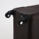 Small 24 suitcase "on lightning, code castle, with extension, brown color