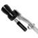 Whistle in a silencer, size S, under the diameter of the pipe 32-43 mm, black