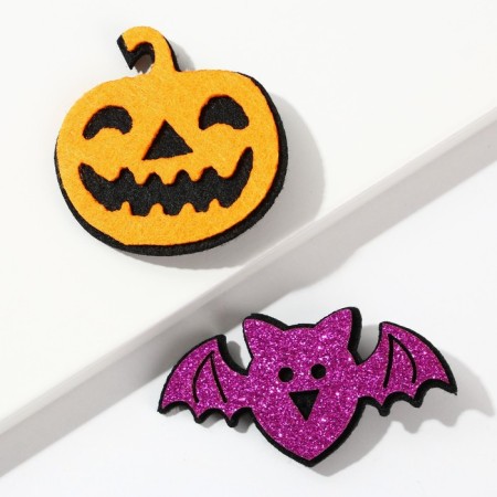 Harvesting hair on Halloween "Avocad Devil", 2 pcs.-2