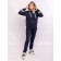Sports costume for a boy, height 98 cm, blue color