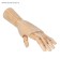 Model wooden hand, male, left, 31 cm