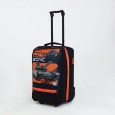Baby suitcase 32 l (s), lightning department, orange/black color