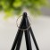 Night Pyramid 2xaa Black 9.5x9.5x17 cm Risalux