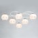 Chandelier "Grace", size 72x17x72 cm, 360W 6xe27