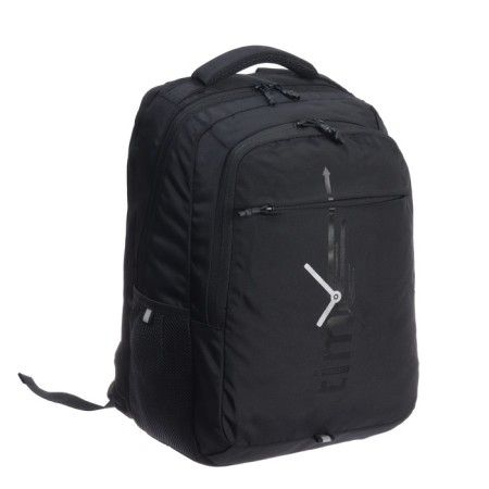 Youth backpack 42 x 31 x 22 cm, Grizzly, ergonomic back, laptop department, black-1