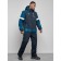 Male winter ski costume, size 48, dark blue color