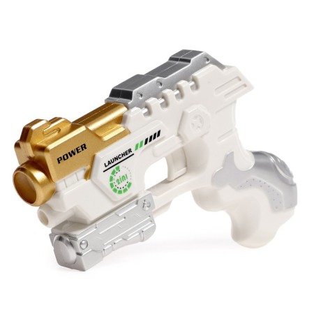 Flying toy "Cosmobot with Blaster", works on the battery, the color of mix-3