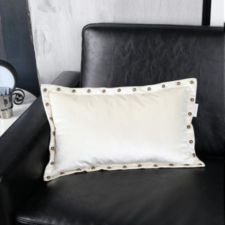 Pillowcase "Ludwig", size 30x50 cm, cream color