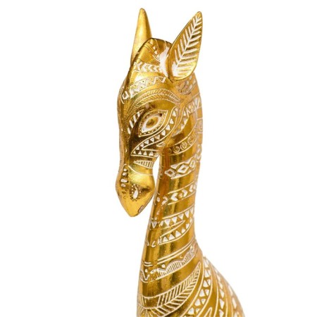 Decorative "Zebra", 120 × 60 × 320 mm, gold color-1