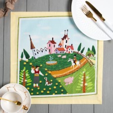 Ethel Tuscan Ethel Napkin 40x40 cm, type 3 (variety 2), 100% cotton, sarzha 190 g/m2