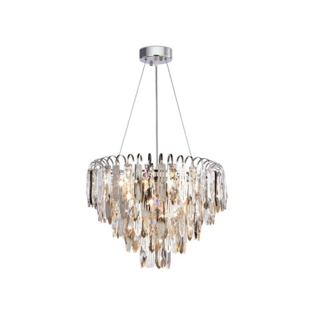 Crystal chandelier with Ambrella Light, Traditional, Tr5255, E27, Color Chrome-3