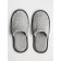 Slippers female closed nose, size 36-38, color gray color