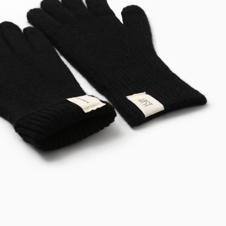 Women's gloves MIST with fingers, rr 25cm, black-8