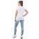 Meow T -shirt, size 44, white color