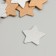 Decor for creativity wood "stars" set of 30 pcs 1.8x1.8 cm