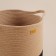 Belly basket wicker -round SL Home Cotton, Cotton, 33 × 45 cm