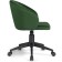 Computer chair Plastic Plastic/velor, black/green 59x60x78 cm